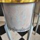 Louis XV style bedside table in marquetry