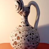 Ceramic pitcher Vallauris 1960