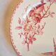 Plate with decoration of flowers and birds
