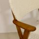 Scandinavian wooden chair 1950