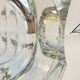 Geometric semi-crystal vase 1950s