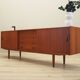 Buffet en teck, design danois, années 60, fabricant : Clausen & Son