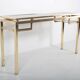 Console en laiton de Guy Lefevre, années 70