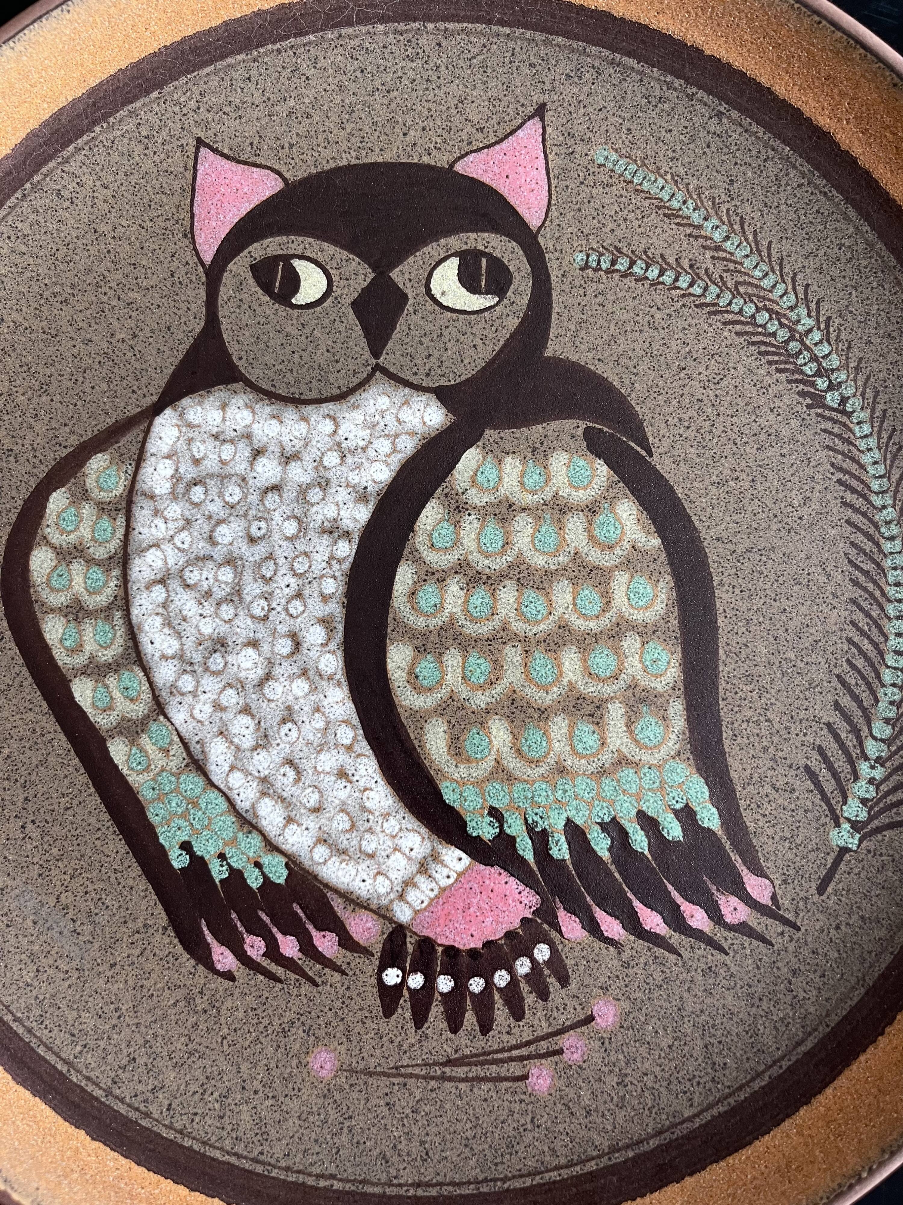 Great owl dish
