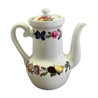 Coffee maker or teapot in porcelain of paris