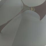 Vintage Propeller coffee table by Knut Hesterberg in steel and glass.