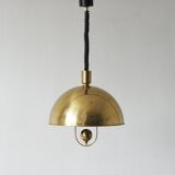 German Ceiling Lamp in Brass by Florian Schulz, 1970s