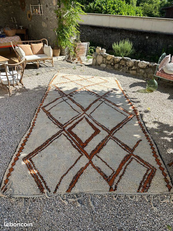 Authentique Tapis berbère Béni Ouarain