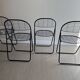 Vintage folding chairs Aland by Niels Gammelgaard