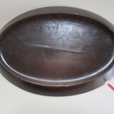 Oval serving dish in niderviller stoneware.vintage mesh model