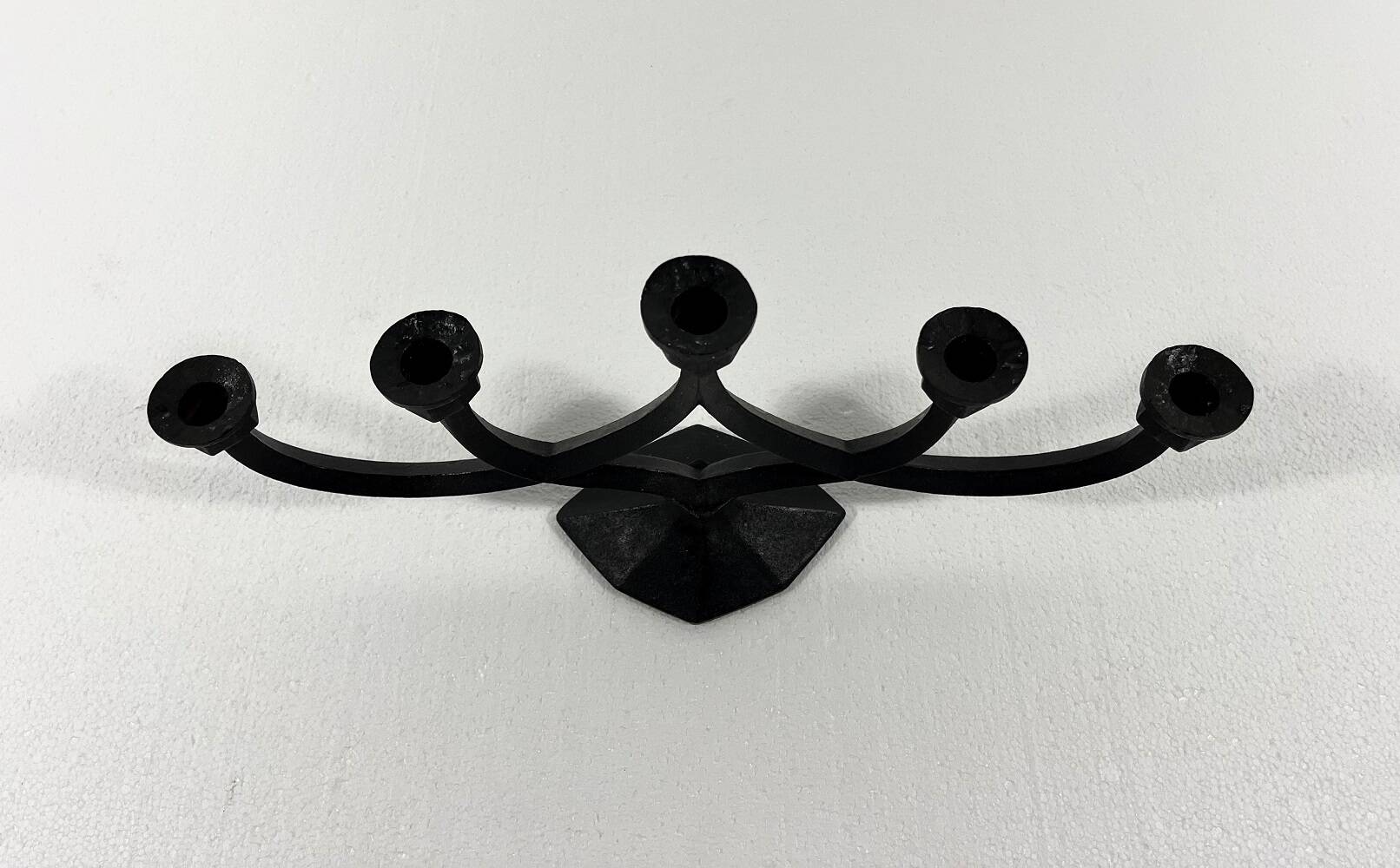 Large cast iron candle holder by Giesserei Aachen 1950’s