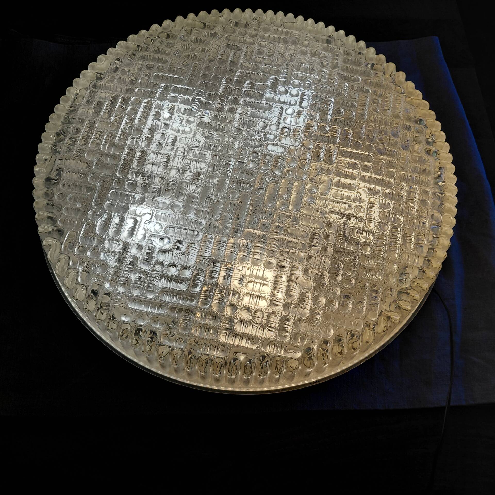 Ceiling light / XXL Vintage Wall Light Staff Leuchten 49cm – 1960s/70s –