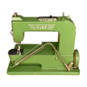 Elna green patina sewing machine with original box