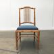 Mid-century Italian dining chairs by Giorgetti, set of 4.