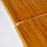 Extending Danish Mid-Century Teak Dining Table, 1960s