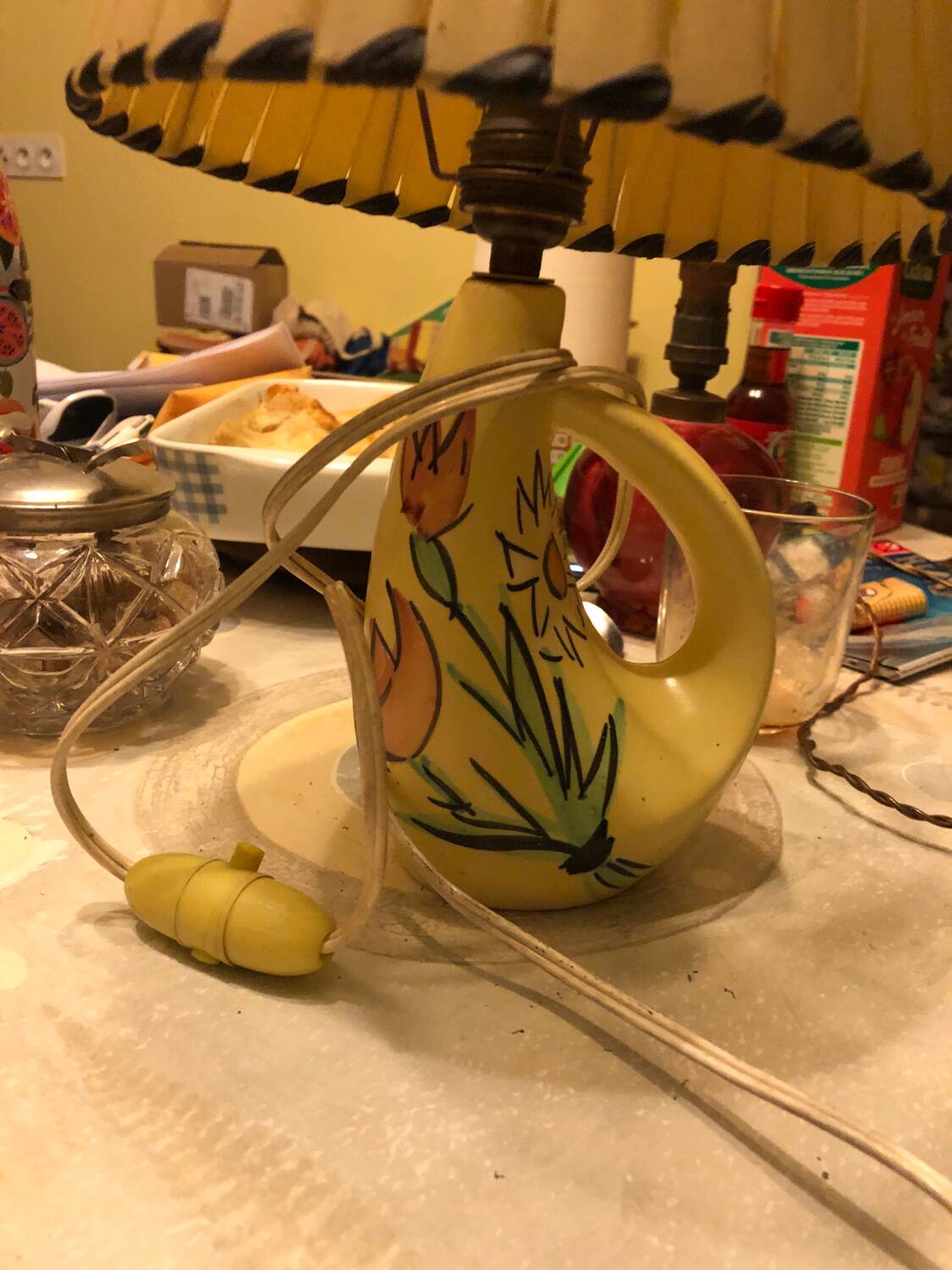 Vintage ceramic lamp
