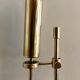 Marine gyroscopic oil lamp in polished solid brass, Ilse Ammonsen for Daproma, Denmark, 1950