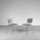Pair of “CT2” dining chairs by Willy van der Meeren for Tubax, Belgium 1950