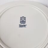 Plat carré - gien "ibis bleu"