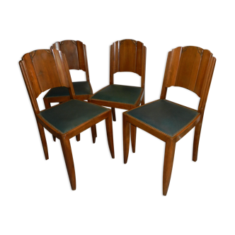 Set of 4 chairs from the 50s
