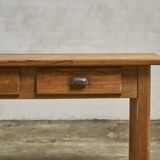 school desk with 3 drawers