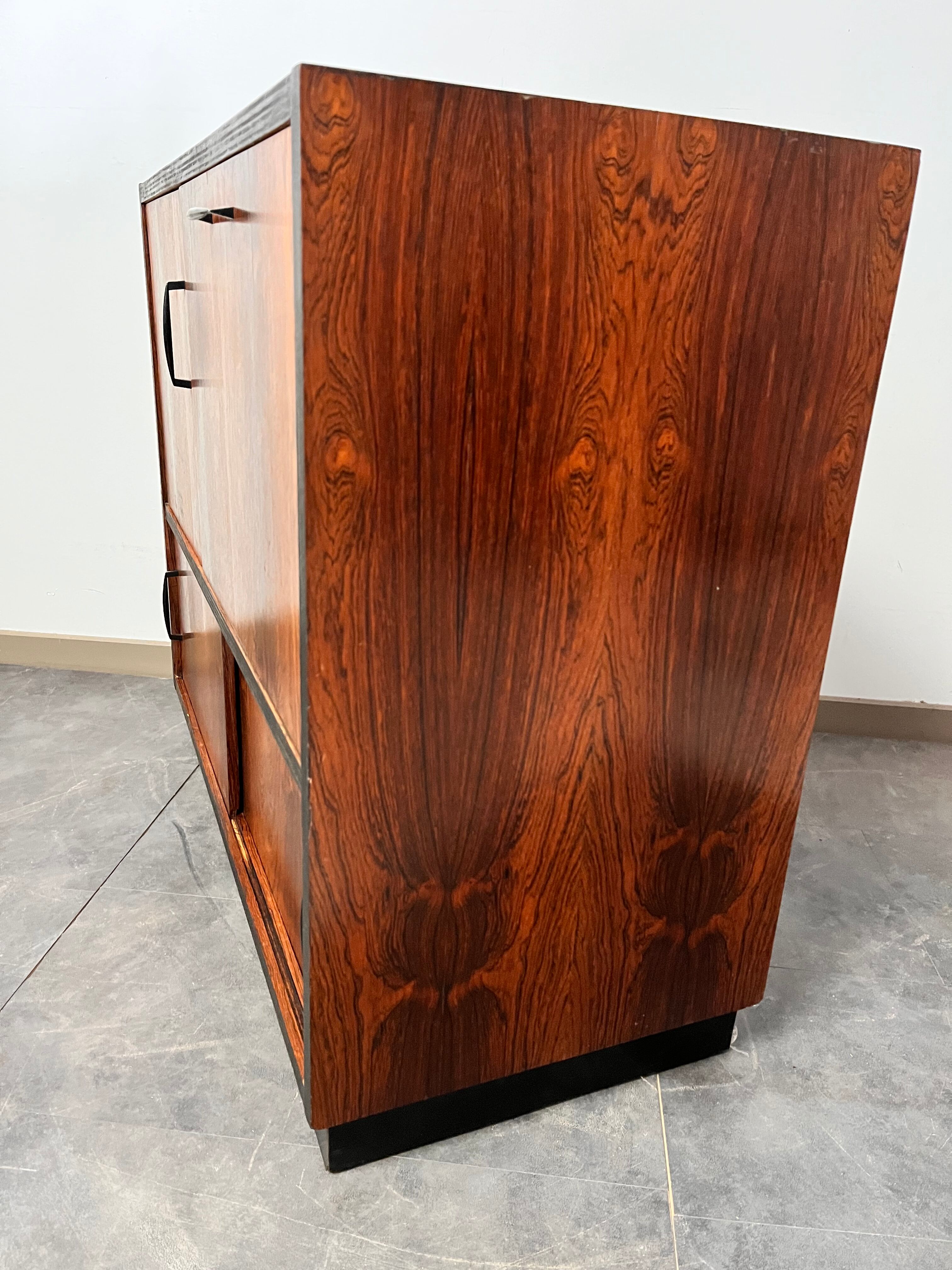 Vintage rosewood bar 1960