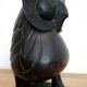 Chouette en bois sculpté vintage