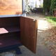 Meuble d appoint art deco noyer