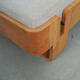 Oak daybed, Danish design, 1970s, production: Denmark