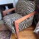 Fauteuil Izag AMPM tissus Jacquard
