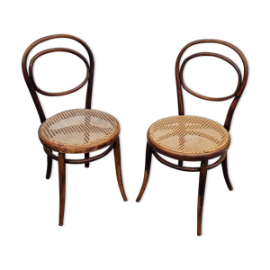 Chaises bistrot Thonet