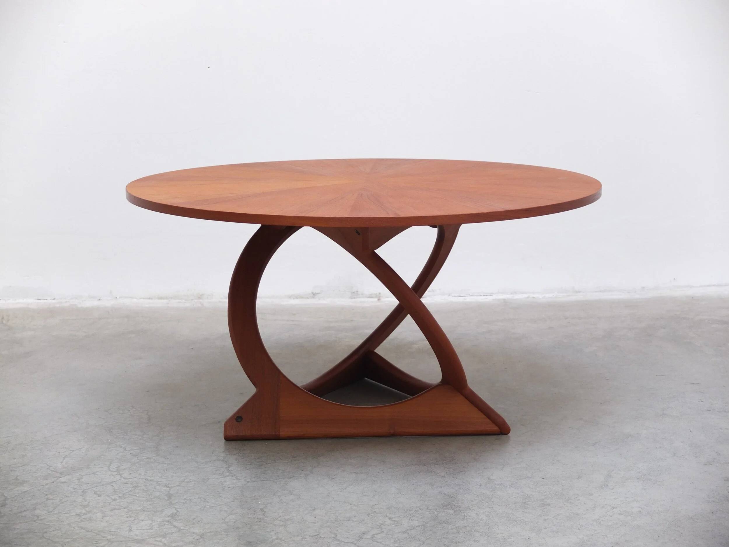 'Model 75' coffee table by Holger Georg Jensen for Kubus, 1960s