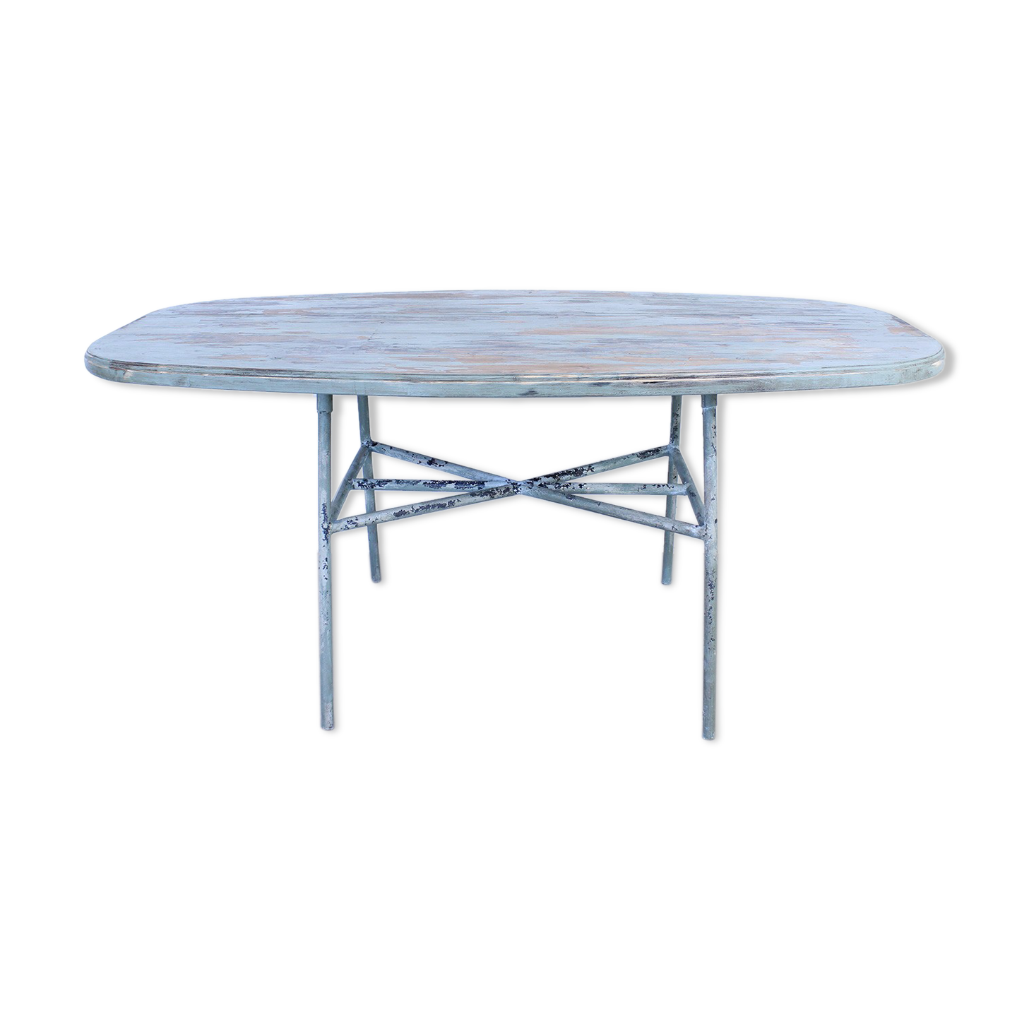 Oval table