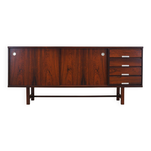 Enfilade en palissandre, design danois, années 1970, production : Danemark