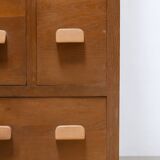 Vintage workshop cabinet with drawers