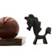 Stylized bronze horse sculpture, 1950s