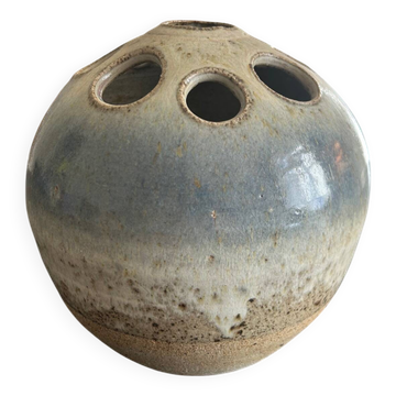 Ceramic flower spike vase 1970