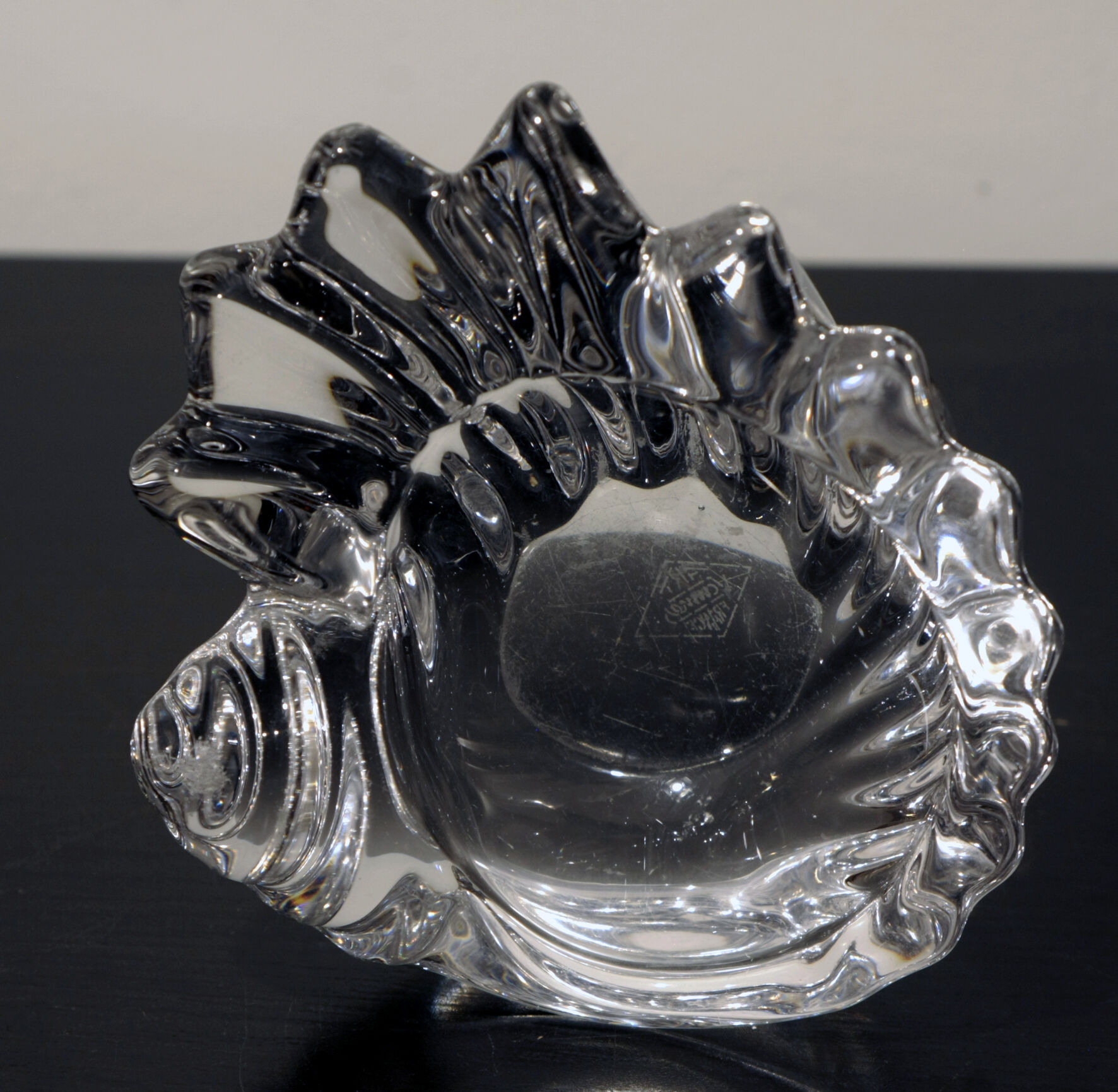 Seashell ashtray, Vannes-le-Châtel