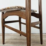 Teak chair 70s scandinavian design