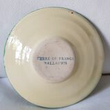 Vallauris ceramic garlic grater plate