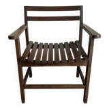 Modernist oak armchair, 1950