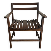 Modernist oak armchair, 1950