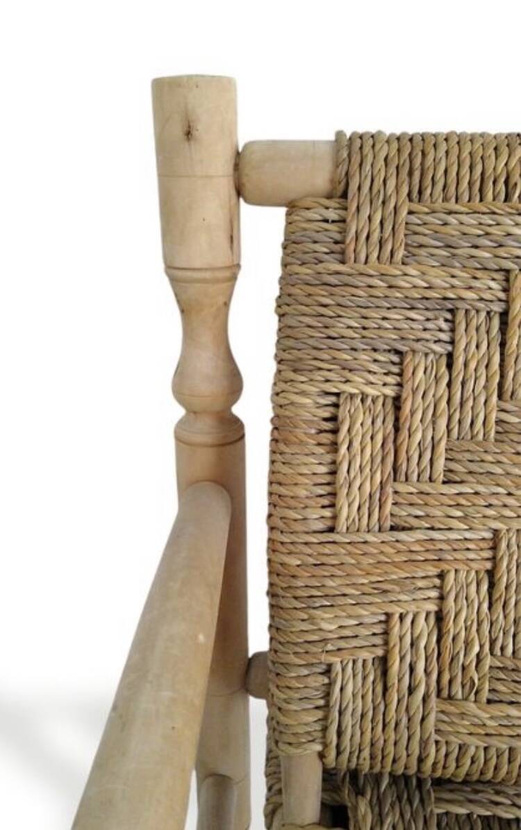 Fauteuil en corde d’Abaca- Audoux et Minet ?