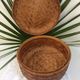 Basket with lid  vintage round