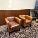 Sheep Leather Laura Ashley Armchair Set