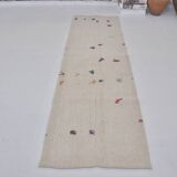 Handwoven Vintage Hemp Hallway Runner sku3921