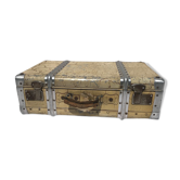Vintage aluminum suitcase