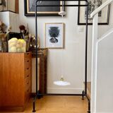 White glass hanging lamp