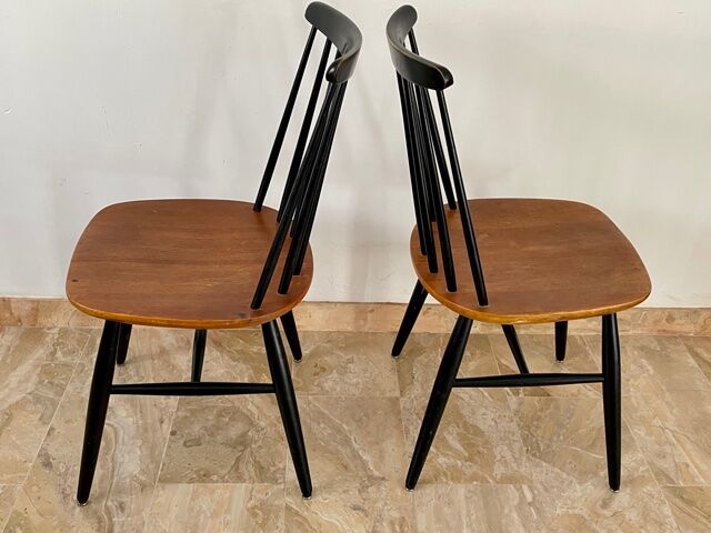 Duo of Scandinavian chairs 1955