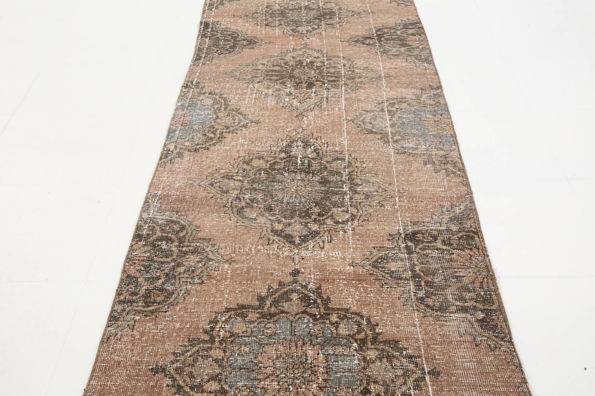 3x12 Oriental Persian Vintage Runner Rug, 86x379Cm SK 4966